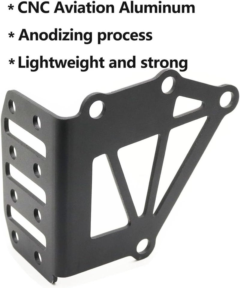 LThyzszb Tactical Tourniquet Holder for Gun Holster Adapter Mount Aluminum, QLS Police Gear Accessories for 3-Hole Right Holster - Image 2